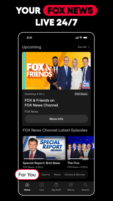 FOX One: Live News, Sports, TV screenshot 2